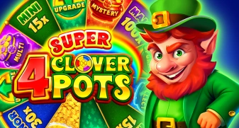 4 Super Clover Pots game tile