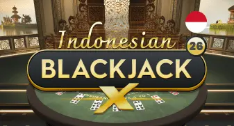 Indonesian BlackjackX 26 game tile