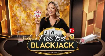 Turkish Free Bet Blackjack 3 game tile