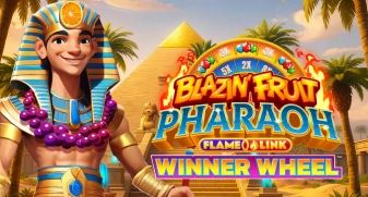 Blazin' Fruit Pharaoh FlameLink WinnerWheel game tile
